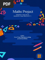 Maths Project On Venn Diagram