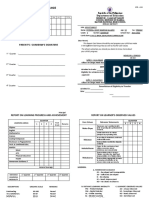 Report On Attendance: Republic of The Philippines