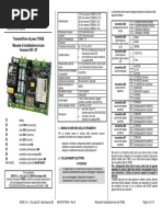 Trasmettitore Di Peso T050E: Manuale Di Installazione Ed Uso Versione SW 1.07