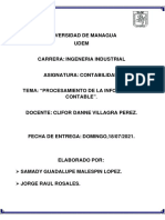 Procedimiento de La Informacion Financiera