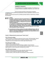 5 - Instrucciones de Mantenimiento