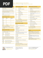 Chess - Algebraic Notation Cheat Sheet: by Via