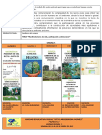 Agenda 2° PROYECTO 7 Semana