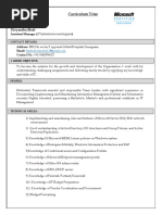 Curriculum Vitae: Divyanshu Bhatt