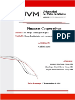 Finanzas Corporativas: Docente: Unidad 5