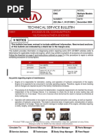 Technical Service Bulletin: Notice