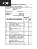 Ficha de Presentacion BOMBA de PERFUCION