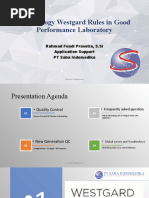 QC-7 Hematology Westgard Rules in Good Performance Laboratory