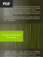 6 - Classification of Prisoners