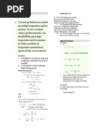 Answer - HEat and Thermodyanamics