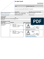 19F3702 Bus Communication Open Circuit