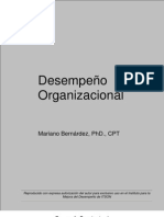 Libro de Desempeño Organizacional