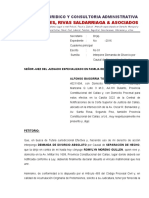 Demanda de Divorcio Por Separacion de Hecho-Estudio Juridico Haro Reyes, Rivas Saldarriaga & Asociados