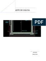 Note de Calcul - Chateau D'eau