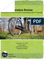 E Bike Literature Review