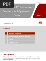 GSM PS Performance Evaluation and Optimization Guide