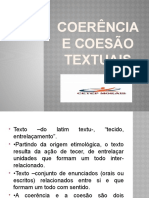 Coesão e Coerência Textual