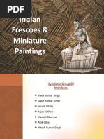 Indian Frescoes & Miniature Paintings