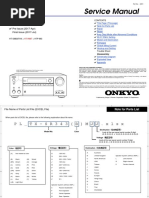 Service Manual HT-R997: Av Receiver