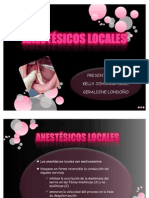 Anestésicos Locales