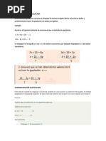 Eliminacion Por Igualacion