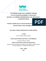 Gestión Contable para La Toma de Decisiones de La Asociación ................. 2017 Muy Buenoooooooooooooooooooooooooooooooooooooooooooooo