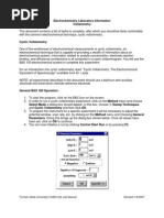 Electrode and Silver/silver Chloride Reference Electrode.: Truman State University CHEM 322 Lab Manual Revised 1/9/2007