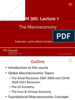 ECON 305 Lecture 1