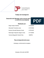 Desarrollo Del Liderazgo Como Recurso para La Delegación y Control de Una Empresa