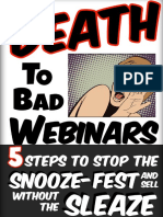 Death To Bad Webinars