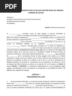 Solicitud de Avocamiento Ante La Sala de Casación Penal Del Tribunal Supremo de Justicia