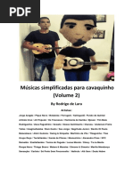 Músicas Simplificadas para Cavaquinho Vol 2