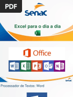 Formação Excel - SENAC