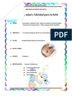 PROGRAMA EDUCATIVO Internas de Enfermeria Neonatologia