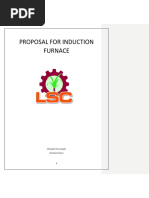 Proposal For Induction Furnace