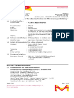 Msds Tetra Chlorure de Carbone