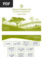 Ganesh Polytex LTD Presentation