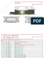 KS1 - 42pin KS2 - 29pin: CCM (Plug Assignment)