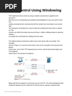 Flow Control Using Windowing 1