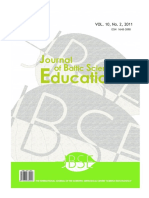 Journal of Baltic Science Education, Vol. 10, No. 2, 2011