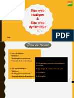 Site Web Statique Et Dynamique