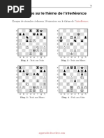 Apprendre Les Echecs - Exercices Interference