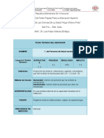 Indicadores y Analisis de Flujo