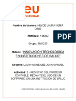 Act 2 Registro Del Proceso Contable, Mediante El Uso de Un Software