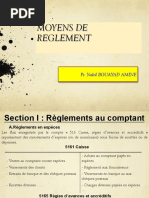 Moyens de Reglement