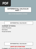 Differential Calculus Part 1 Notes