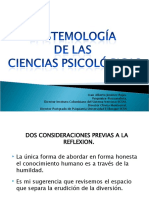 Epistemología de La Psiquiatría y La Psicología