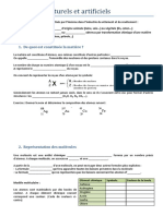 Exercices Matériaux Naturels Et Artificiels