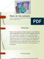 Stare de Rău Astmatic