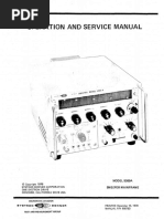 SYSTRON DONNER 5000A Operation Manual